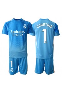 Real Madrid Thibaut Courtois #1 Doelman Babytruitje Thuis tenue Kind 2025-26 Korte Mouw (+ Korte broeken)